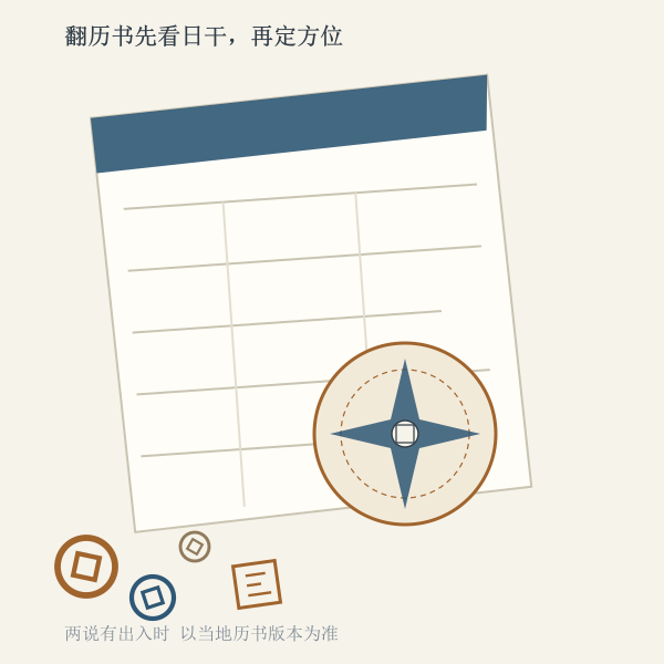 两种口径财神方位有出入的日子对照